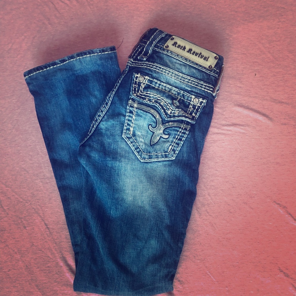 ⛔️SOLD⛔️ ✨Rock Revival Kai bootcut sz 26